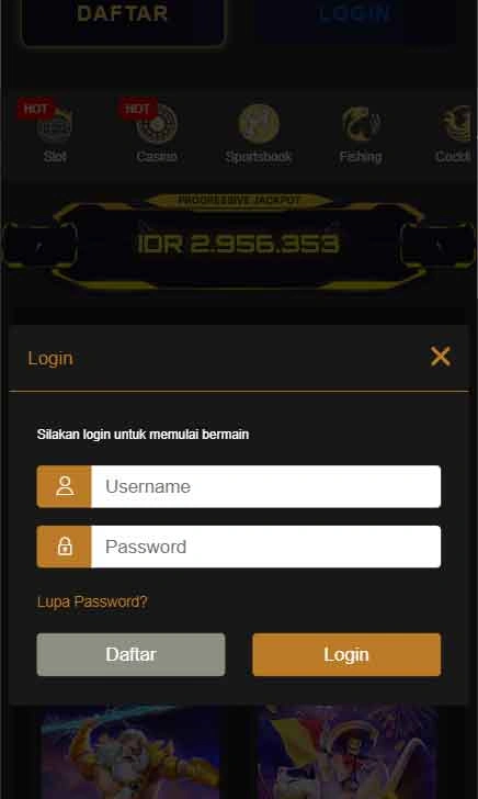 cara login H89 Slot Fast Ver